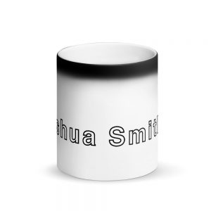 Matte Black Magic Mug